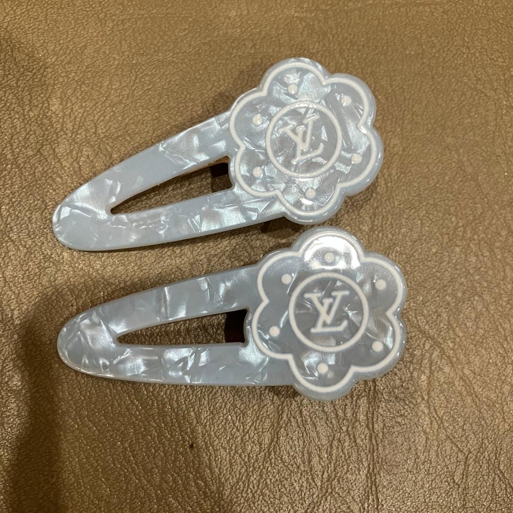 Flower Snap Hair Clips